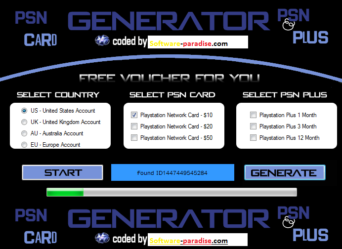 Psn code generator free download no virus removal